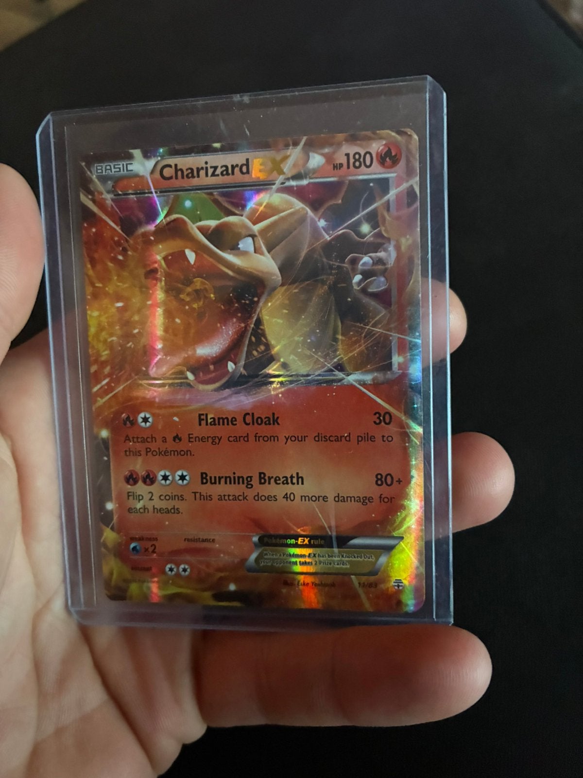Charizard, Ophalen, Zo goed als nieuw