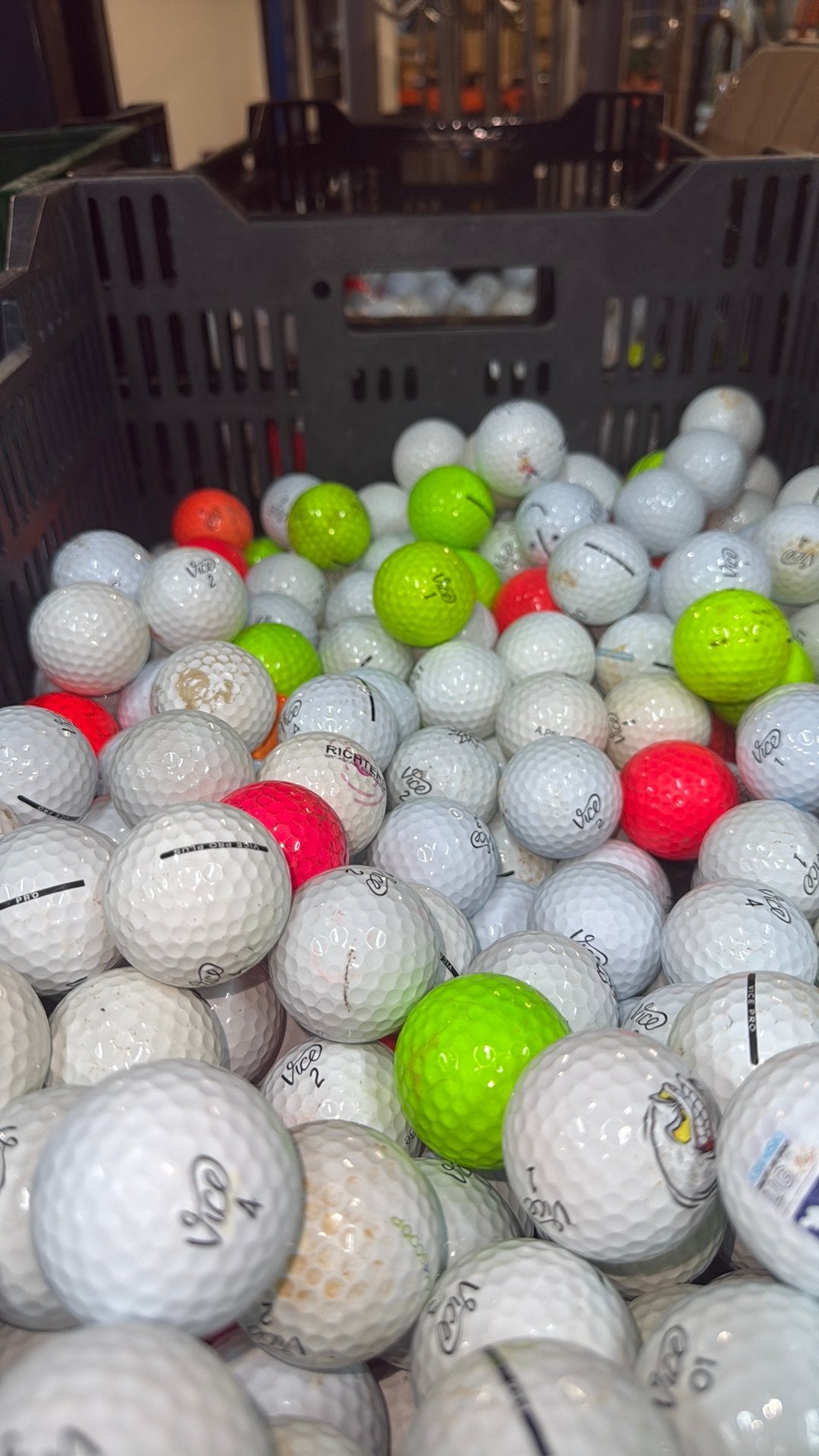 Vice pro soft golfballen 50 stuks, Sport en Fitness, Golf, Ophalen of Verzenden, Zo goed als nieuw, Bal(len)