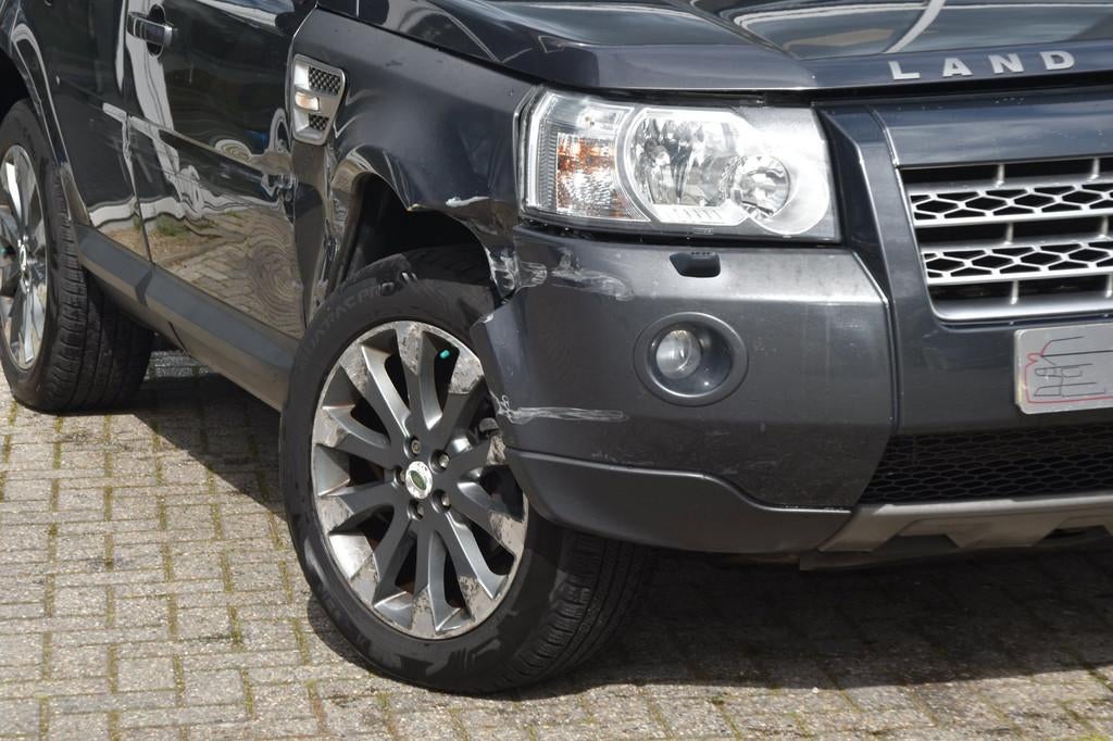 Land Rover Freelander 2.2 TD4 S Aut. Leder Pdc Nav. Trekhaak, Auto's, Land Rover, Gebruikt, Zwart, 4 cilinders, 2000 kg