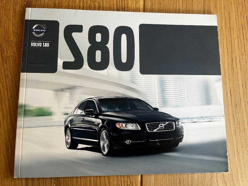 Volvo S80 autofolder 2012 brochure, Ophalen of Verzenden, Zo goed als nieuw, Volvo