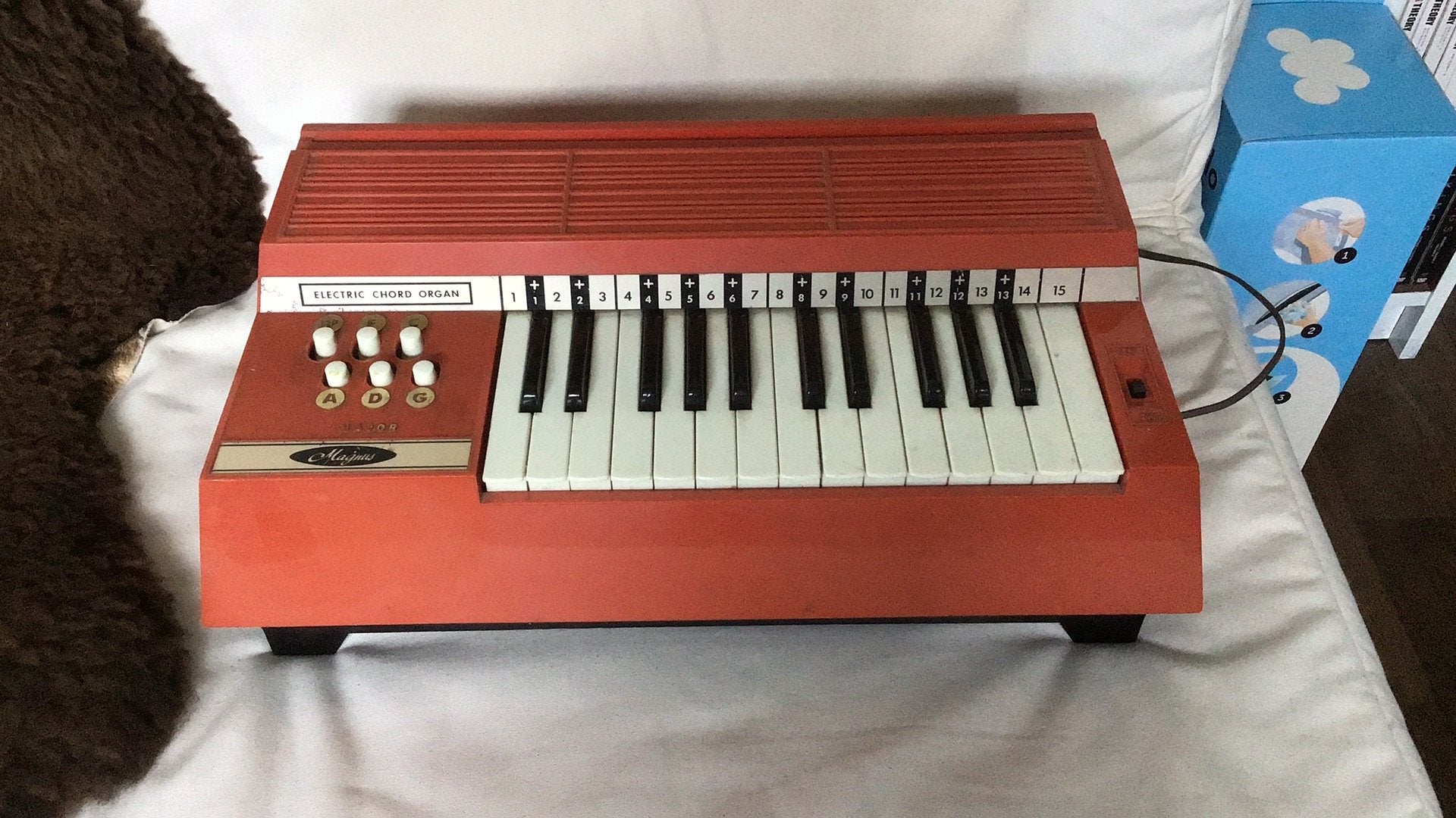 Elektrisch orgeltje, Ophalen, Gebruikt, 2 klavieren, Orgel