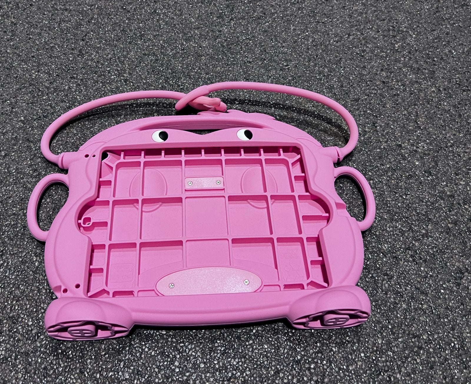 Roze iPad kinderhoes - Zo goed als nieuw, Ophalen of Verzenden, Zo goed als nieuw, 10 inch, Bescherming voor- en achterkant