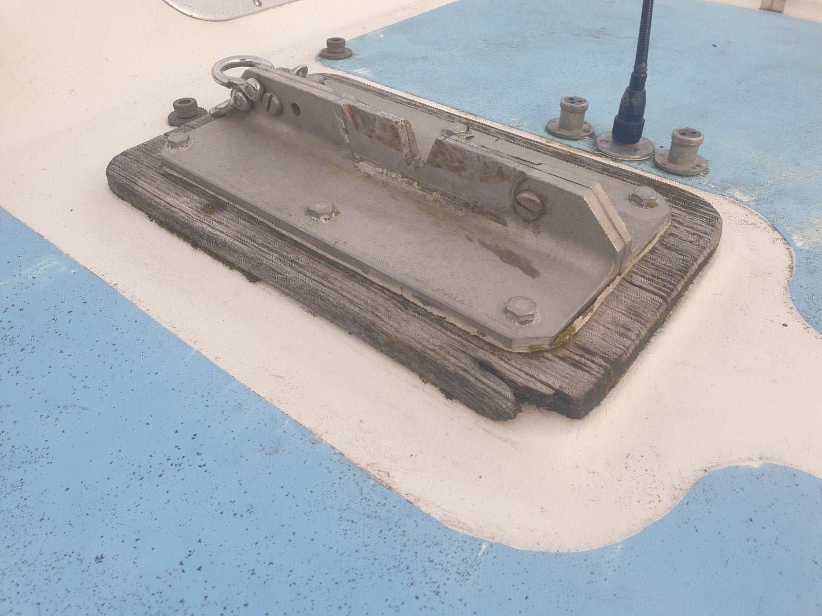 Mastvoetaansluiting voor zeilboot, Ophalen of Verzenden, Gebruikt, Overige typen