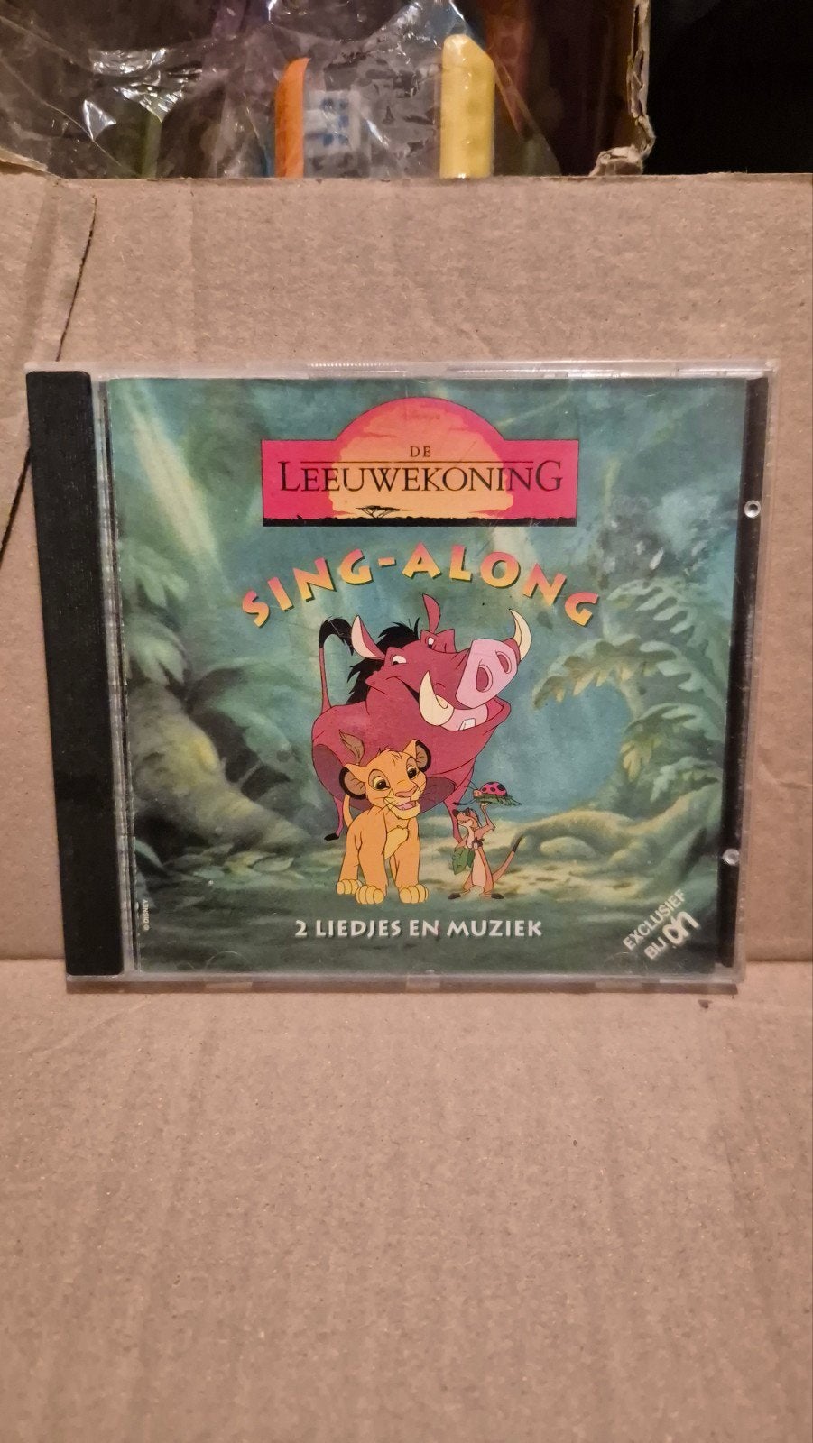 De Leeuwenkoning Sing-Along CD - 2 Liedjes en Muziek, Cd's en Dvd's, Ophalen of Verzenden