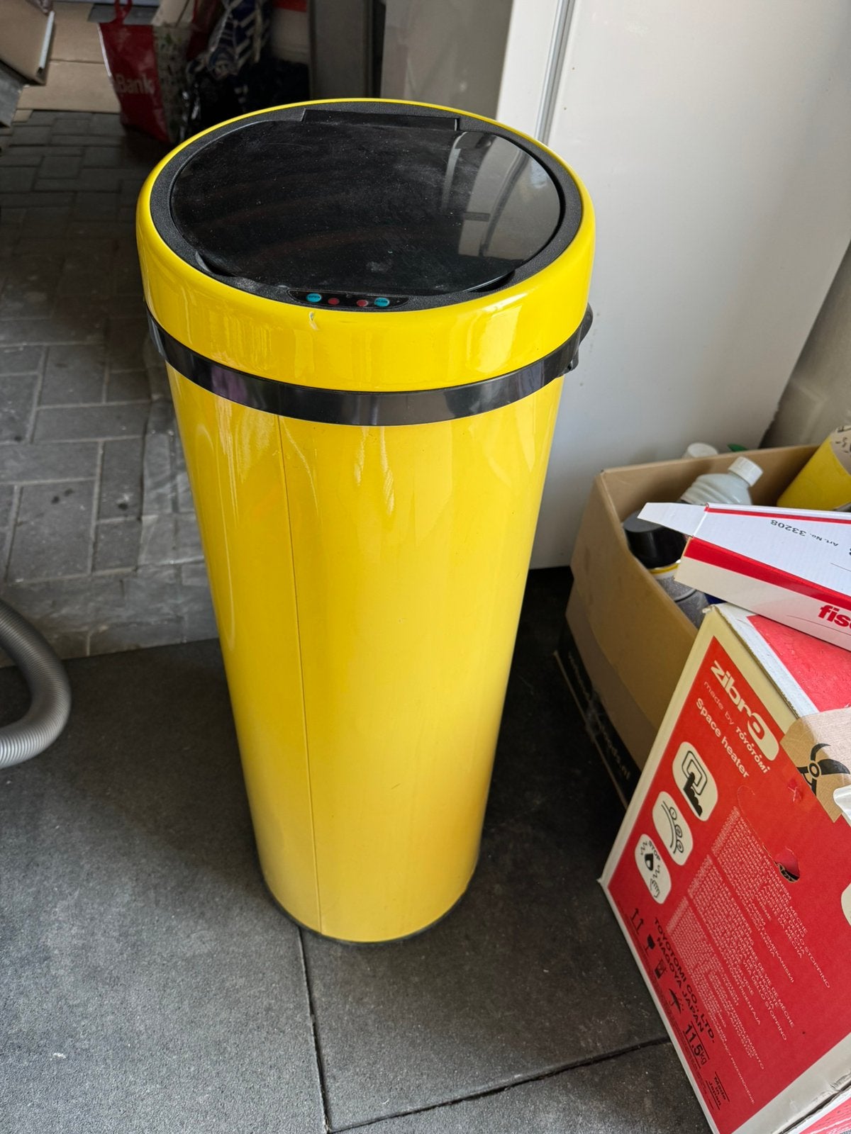 ELECTRISCHE PRULLENBAK, Huis en Inrichting, Woonaccessoires | Prullenbakken, Ophalen, Zo goed als nieuw