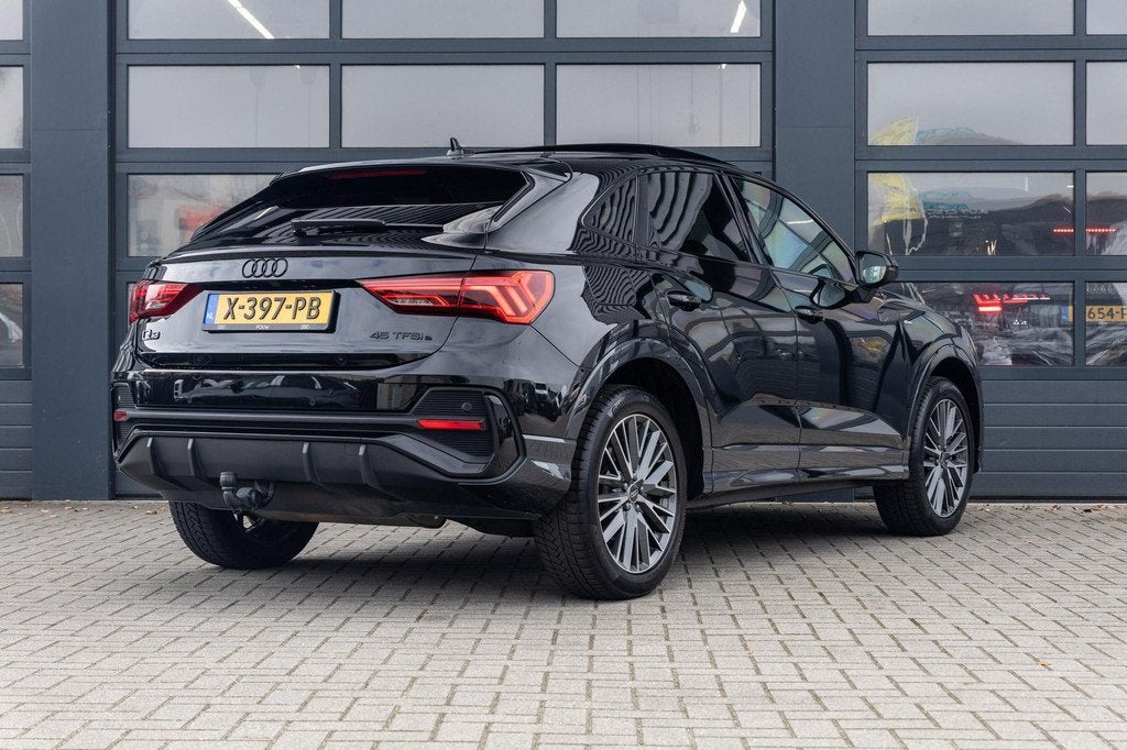 Audi Q3 Sportback 45 TFSIe 245pk PHEV S Edition | SoH 97% |, Auto's, Audi, 12 maanden, Gebruikt, Leder en Stof, Zwart