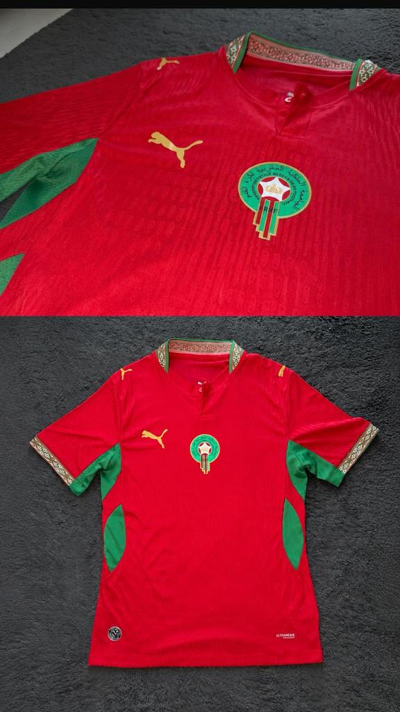 Shirt marokko wk, Sport en Fitness, Maat M, Ophalen of Verzenden, Nieuw, Shirt