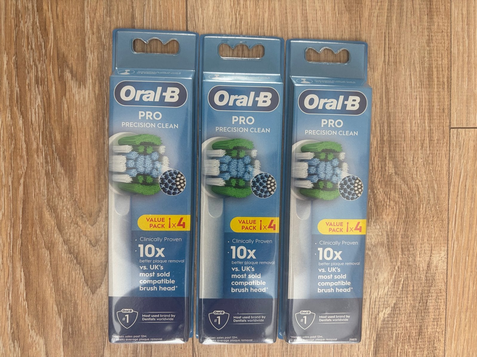 Oral-B Precision Clean Opzetborstels - 3x4 stuks, Ophalen of Verzenden, Nieuw, Overige typen
