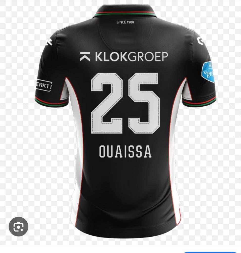 Gezocht shirt ouaissa, Zwart, Nieuw, Voetbal, Verzenden