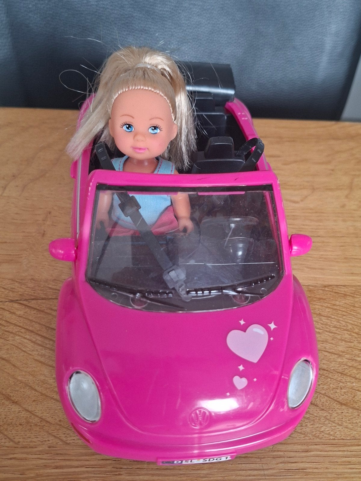Steffi Love pop met roze cabrio, Ophalen of Verzenden, Gebruikt, Overige typen