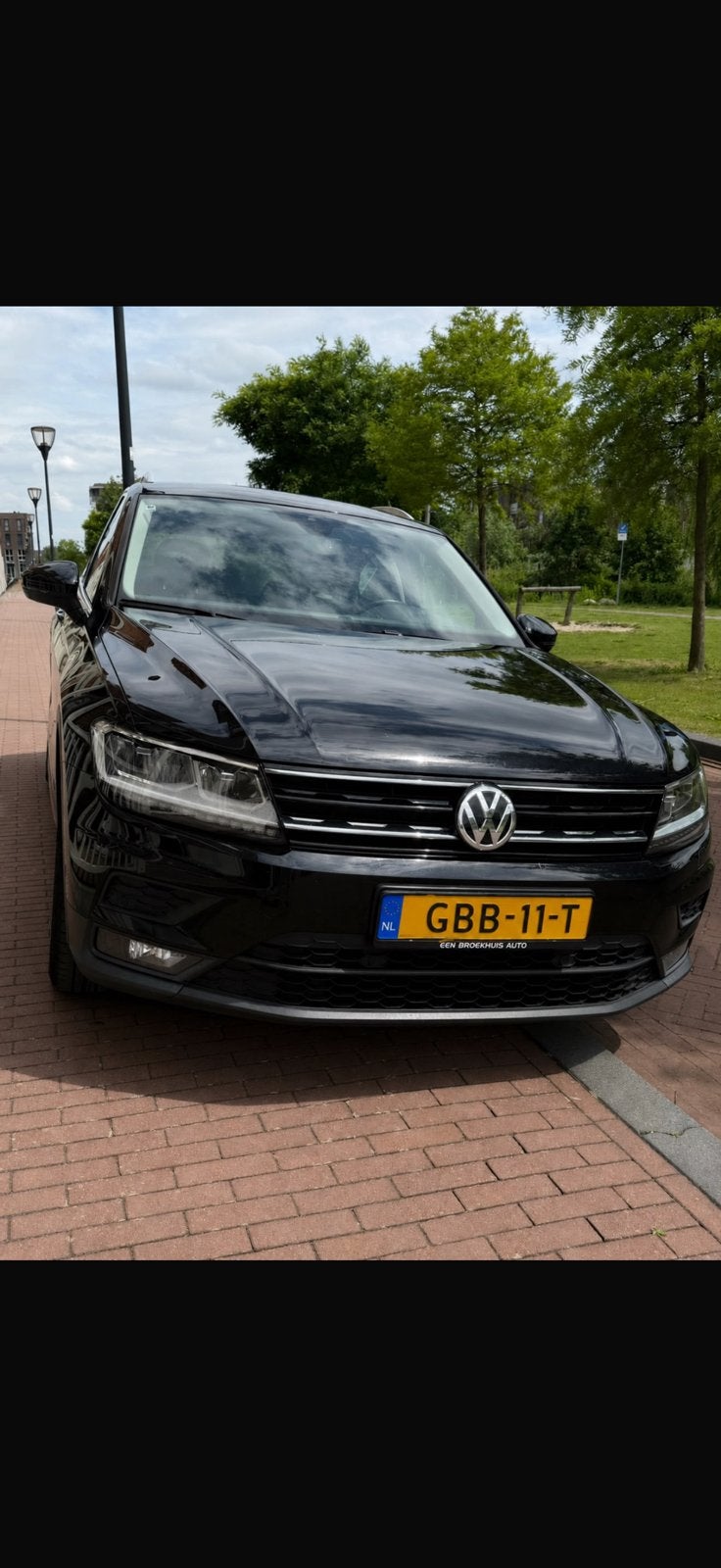 Volkswagen Tiguan 1.5 TSI ACT 150pk DSG 2019 Zwart, Auto's, Volkswagen, Particulier, Tiguan, ABS, Airbags, Airconditioning, Alarm