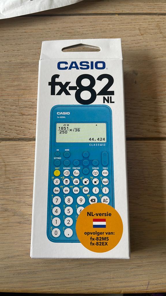 Casio rekenmachine, Diversen, Rekenmachines, Ophalen, Nieuw