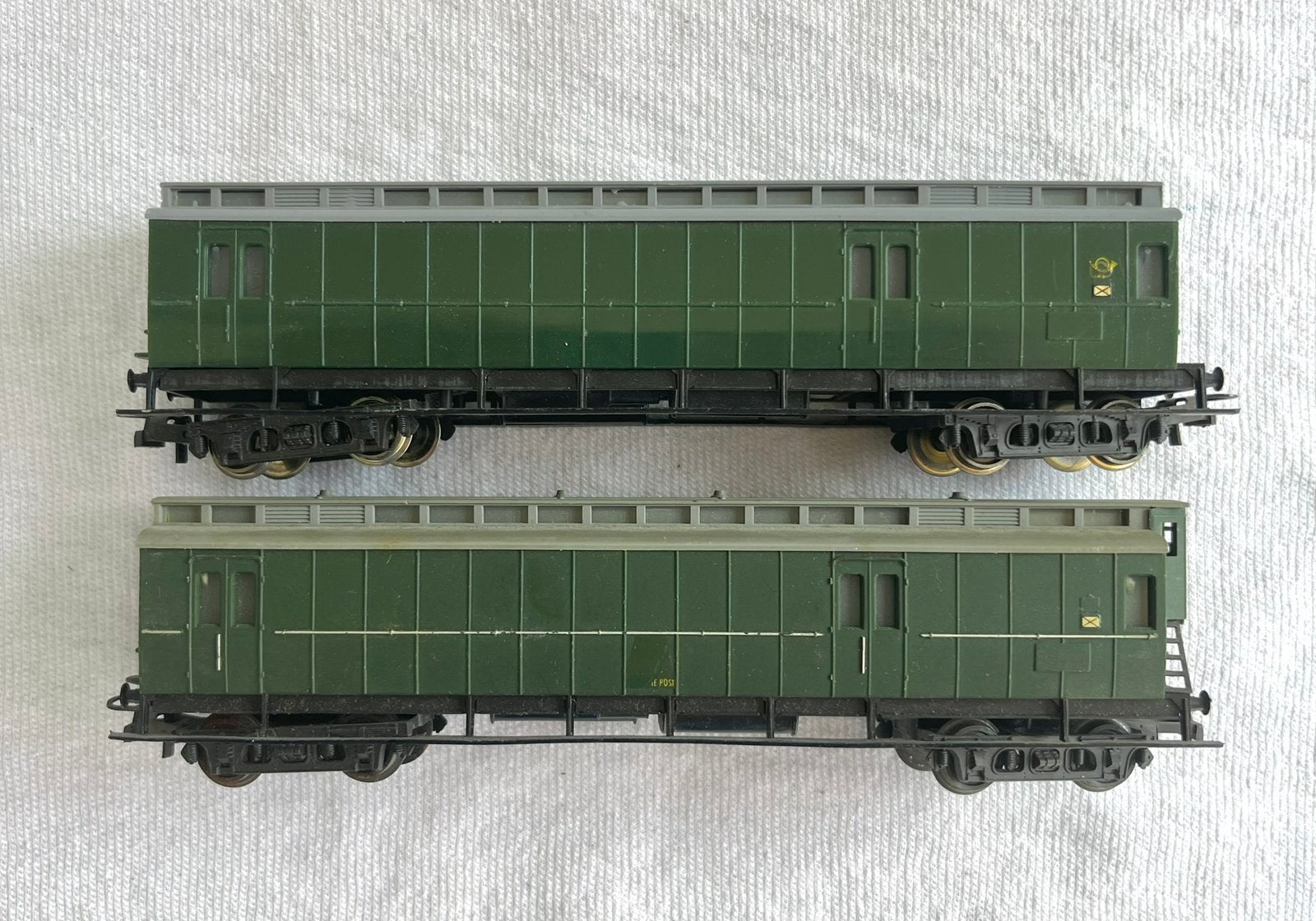 2x Liliput 29100 Deutsche Postrijtuigen H0, Gebruikt, Gelijkstroom, Wagon, Ophalen of Verzenden