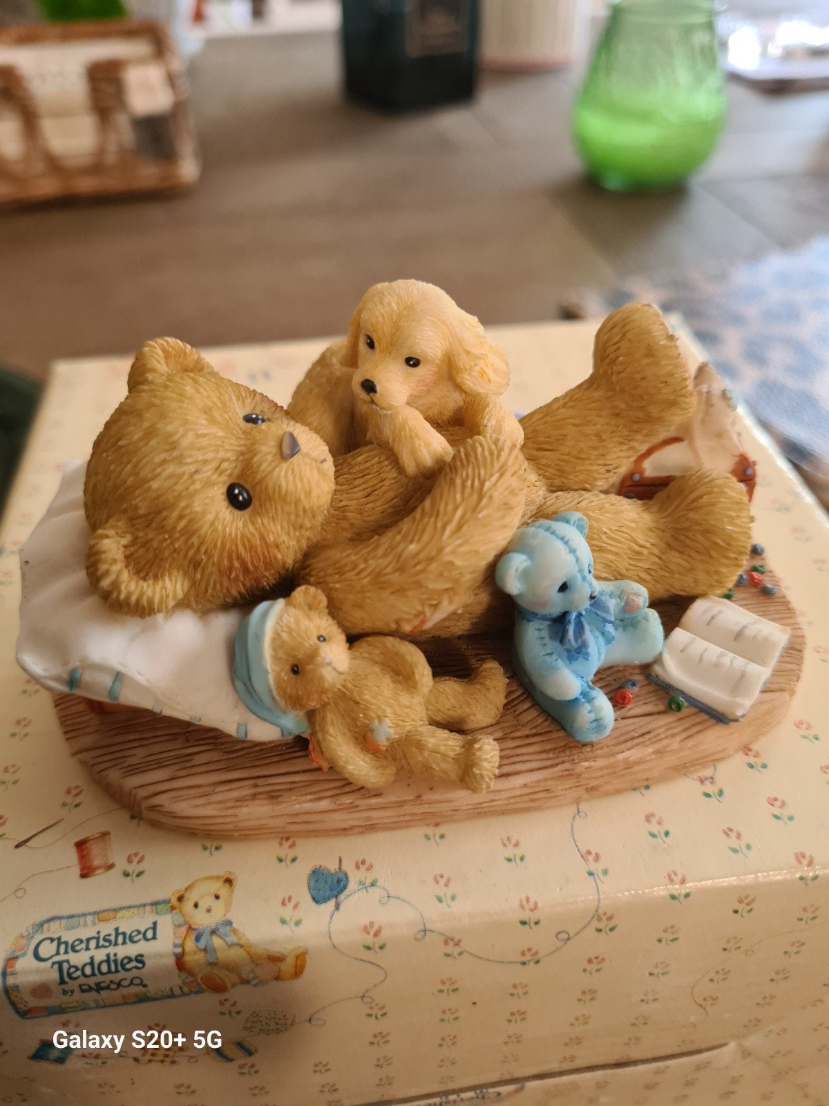 Cherished Teddies beeldje: Ira "You Deserve a Good Rest", Ophalen of Verzenden, Zo goed als nieuw, Beeldje, Cherished Teddies