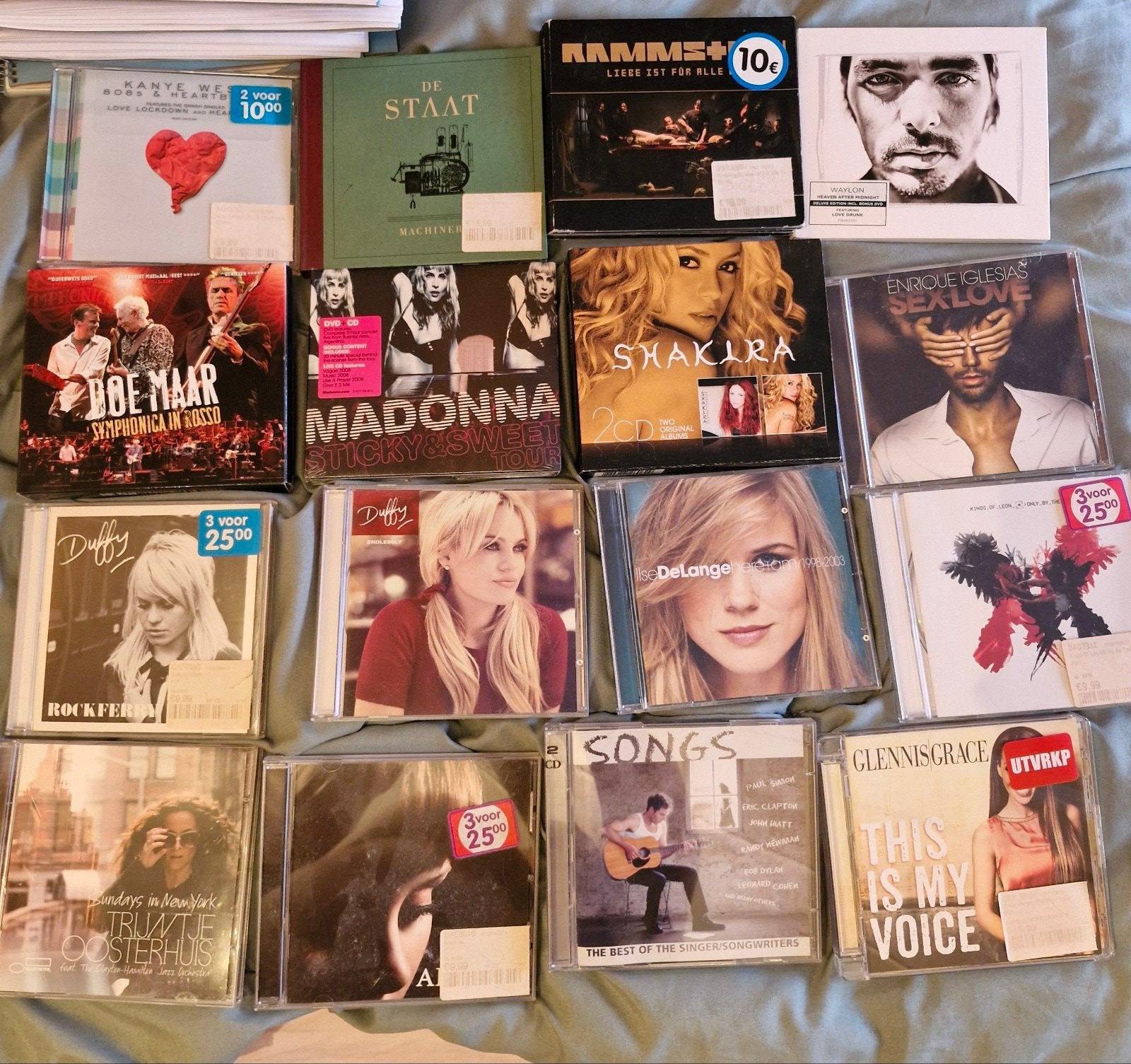Grote collectie diverse CD's - Pop, Rock, R&B, Dance, Ophalen, 2000 - 2009, Gebruikt