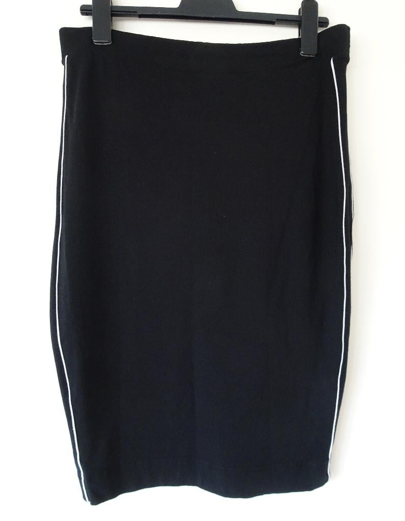 STRETCH ROK VAN CORA KEMPERMAN MAAT L, Kleding | Dames, Zwart, Maat 42/44 (L), Ophalen of Verzenden, Knielengte