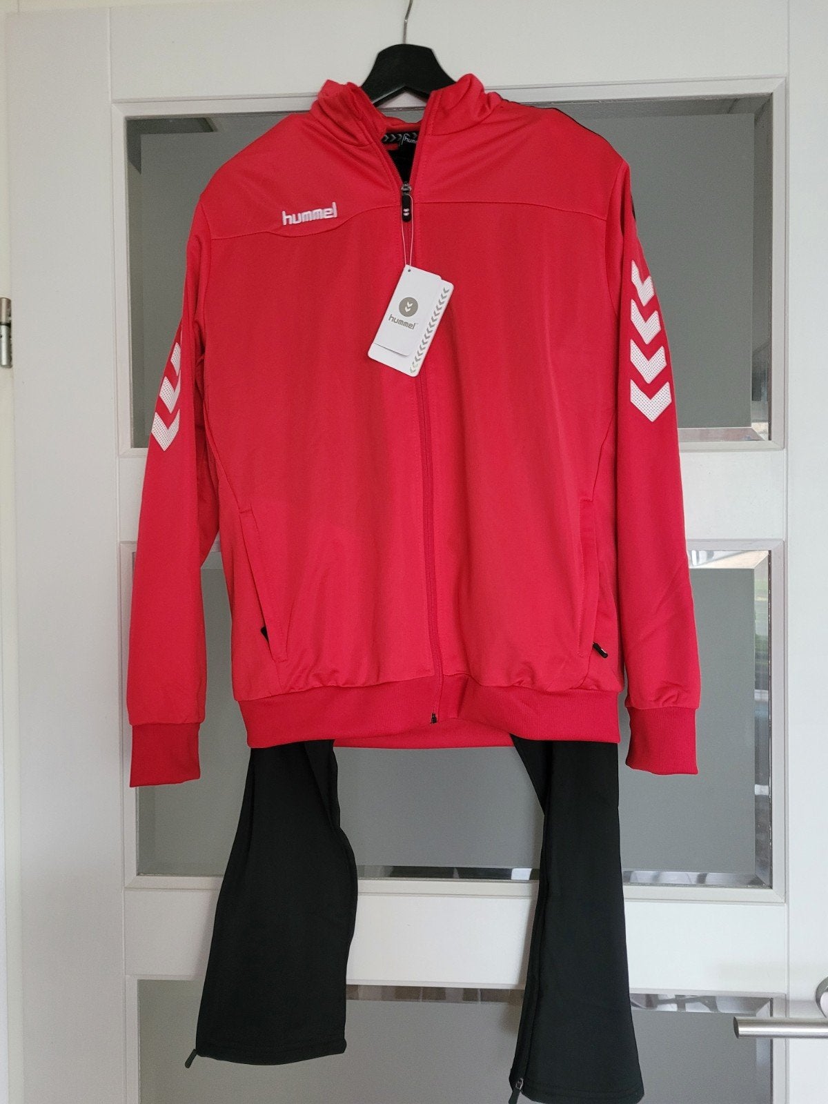 hummel trainingspak, Zwart, Nieuw, Overige maten, Ophalen of Verzenden
