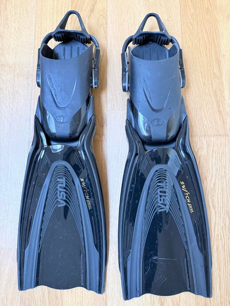 Tusa Hyflex Switch Pro Duikvinnen, Ophalen of Verzenden, Gebruikt, Zwem- of Duikvliezen
