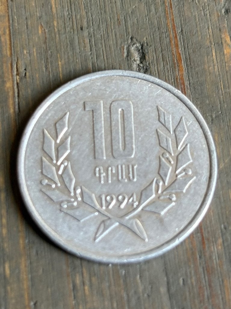 10 Dram 1994 Armenie, Ophalen of Verzenden, Oost-Azië, Losse munt