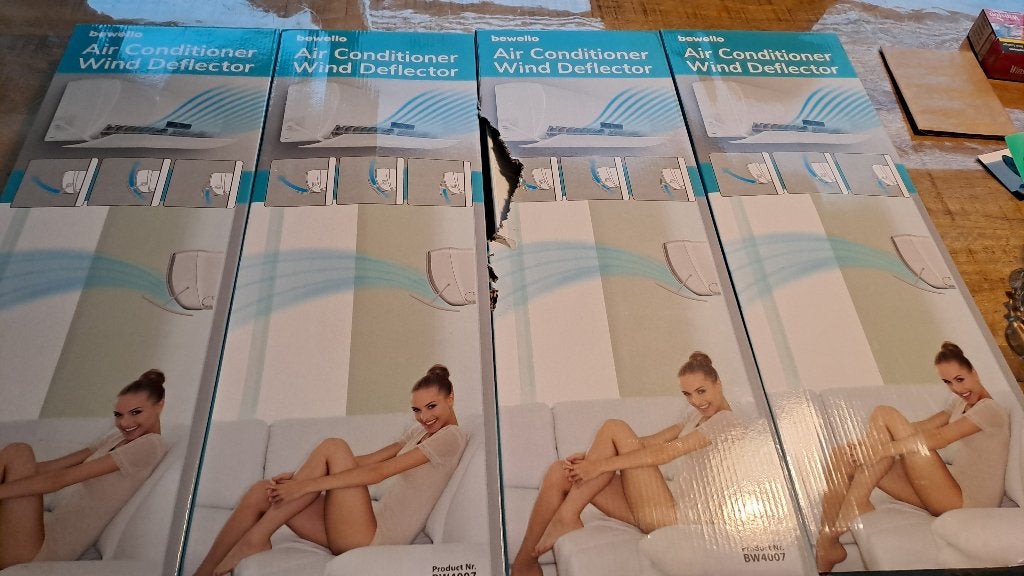 Air conditioner, Ophalen, Zo goed als nieuw