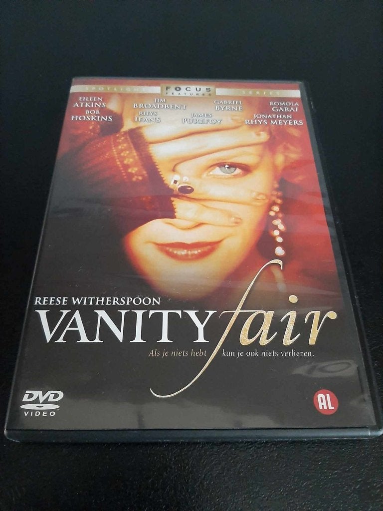 Vanity fair, Reese Witherspoon, Bob Hoskins, Gabriel Byrne!, Alle leeftijden, Ophalen of Verzenden, Gebruikt, Historisch of Kostuumdrama