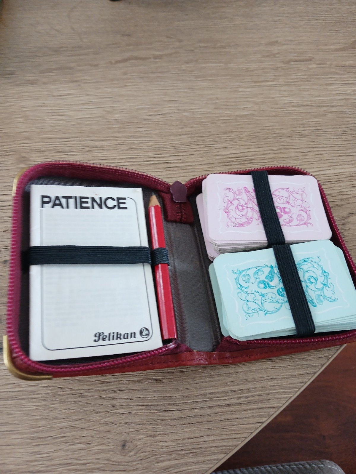 Patience kaarten, Ophalen, Speelkaart(en)