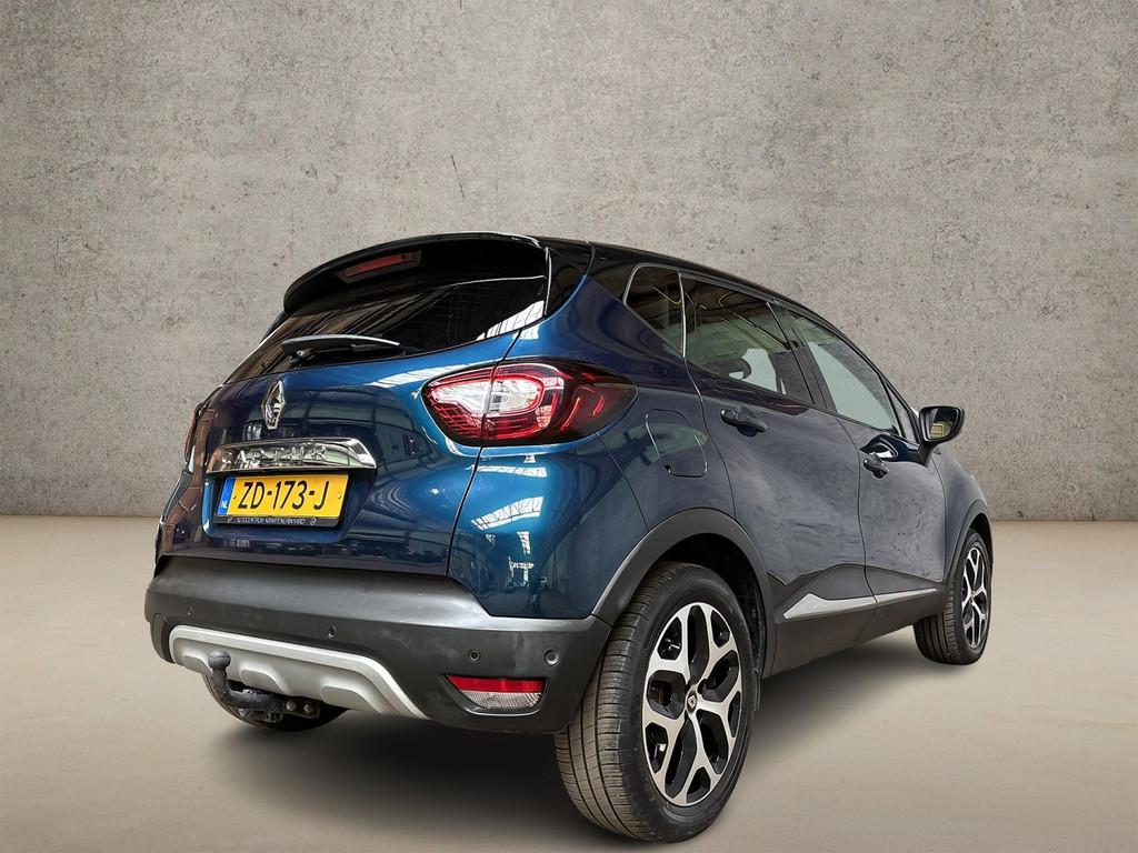 Renault Captur 0.9 TCe Intens Sport (NAVIGATIE, CLIMATE, CAM, Auto's, Renault, Voorwielaandrijving, Stof, Gebruikt, Blauw