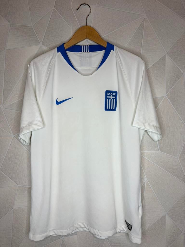 Griekenland Thuis 2018/2019, Maat L, Ophalen of Verzenden, Zo goed als nieuw, Shirt