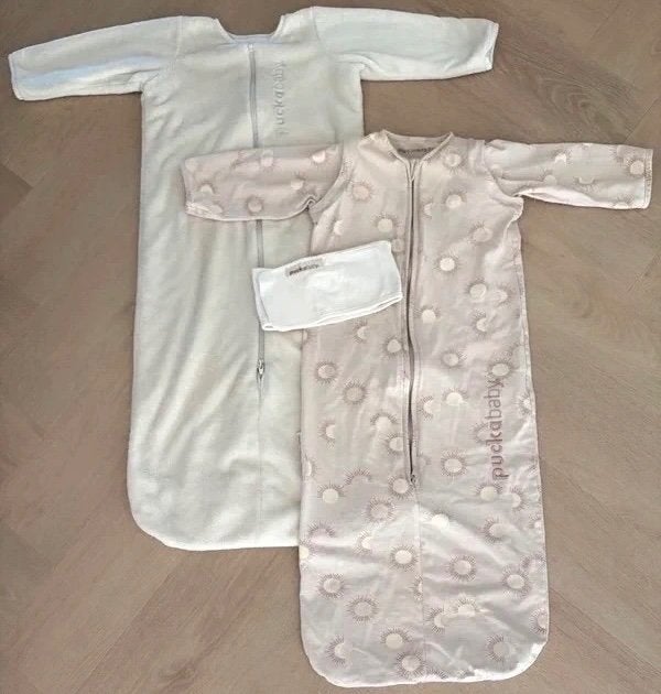 Puckababy the bag 4 seasons Eclipse Powder, Kinderen en Baby's, Dekens, Slaapzakjes en Inbakerproducten, Gebruikt, Inclusief buikband