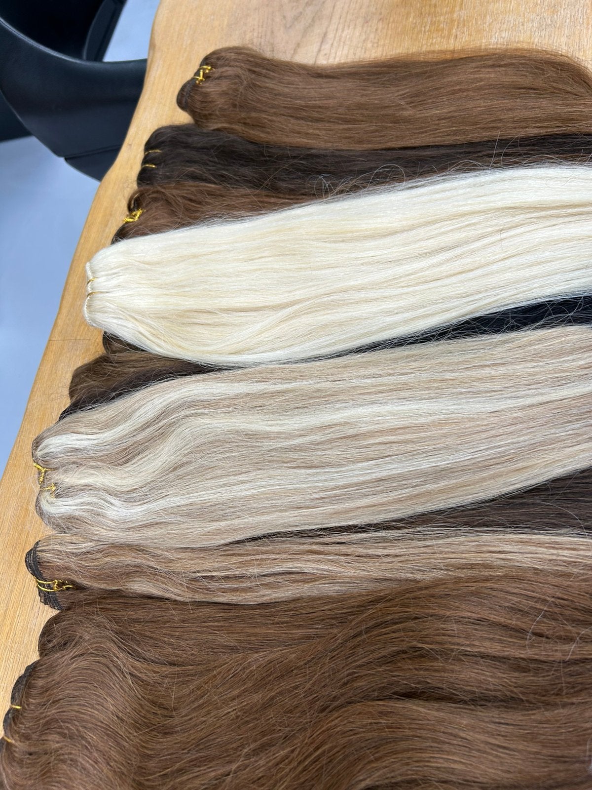 50%Korting op weave hair echthaar 160gr./180gr. Human hair, Ophalen of Verzenden, Nieuw, Pruik of Haarverlenging