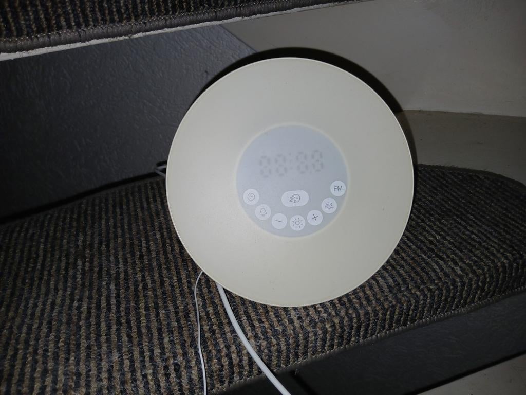 Wake up Light/ Wekker met licht en USB-aansluiting, Witgoed en Apparatuur, Wekkers, Ophalen of Verzenden
