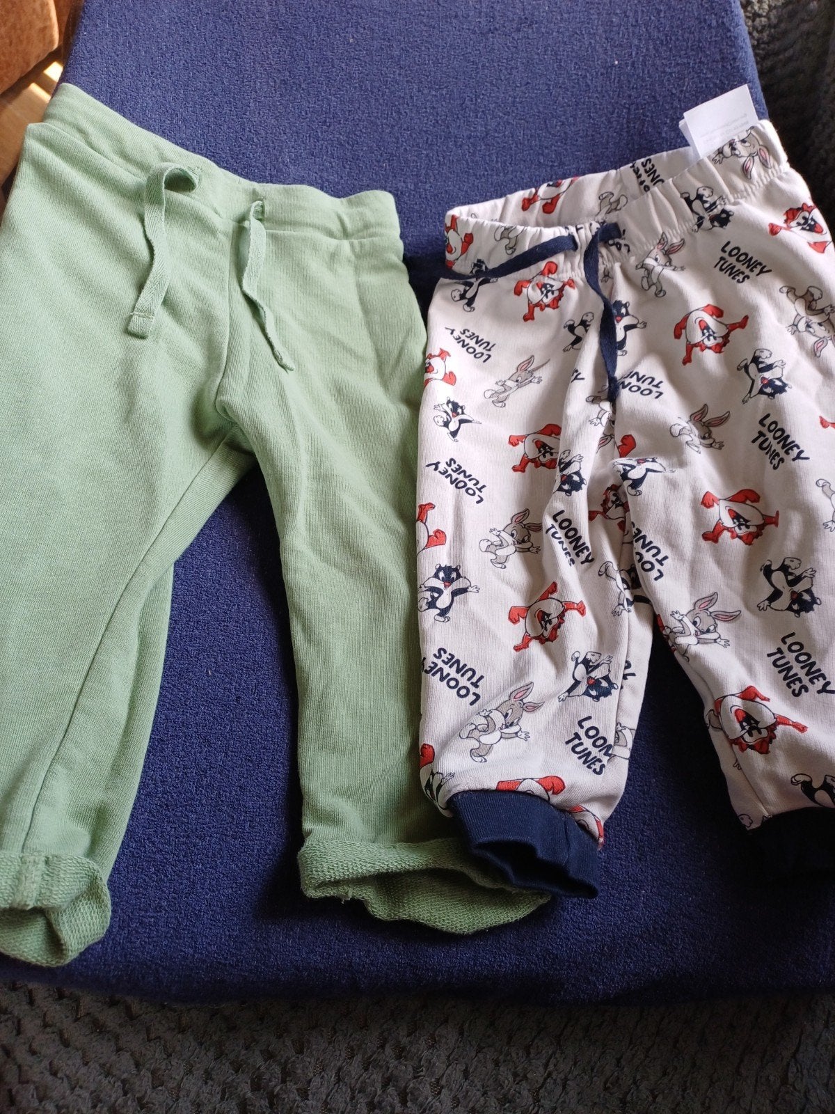 Drie babybroekjes maten 74/80 en 86, Ophalen of Verzenden