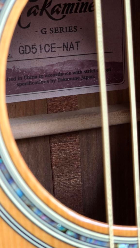 Takamine GD51CE-NAT – Blitz Guitarworks Pro-Setup, Takamine, Ophalen of Verzenden, Nvt, Gebruikt
