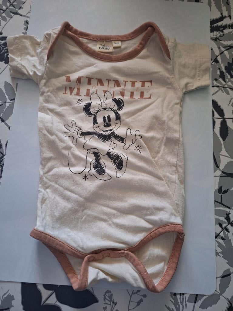 Baby Meisje Minnie Mouse Rompertje. Maat 74., Overige typen, Meisje, Disney Baby, Ophalen of Verzenden