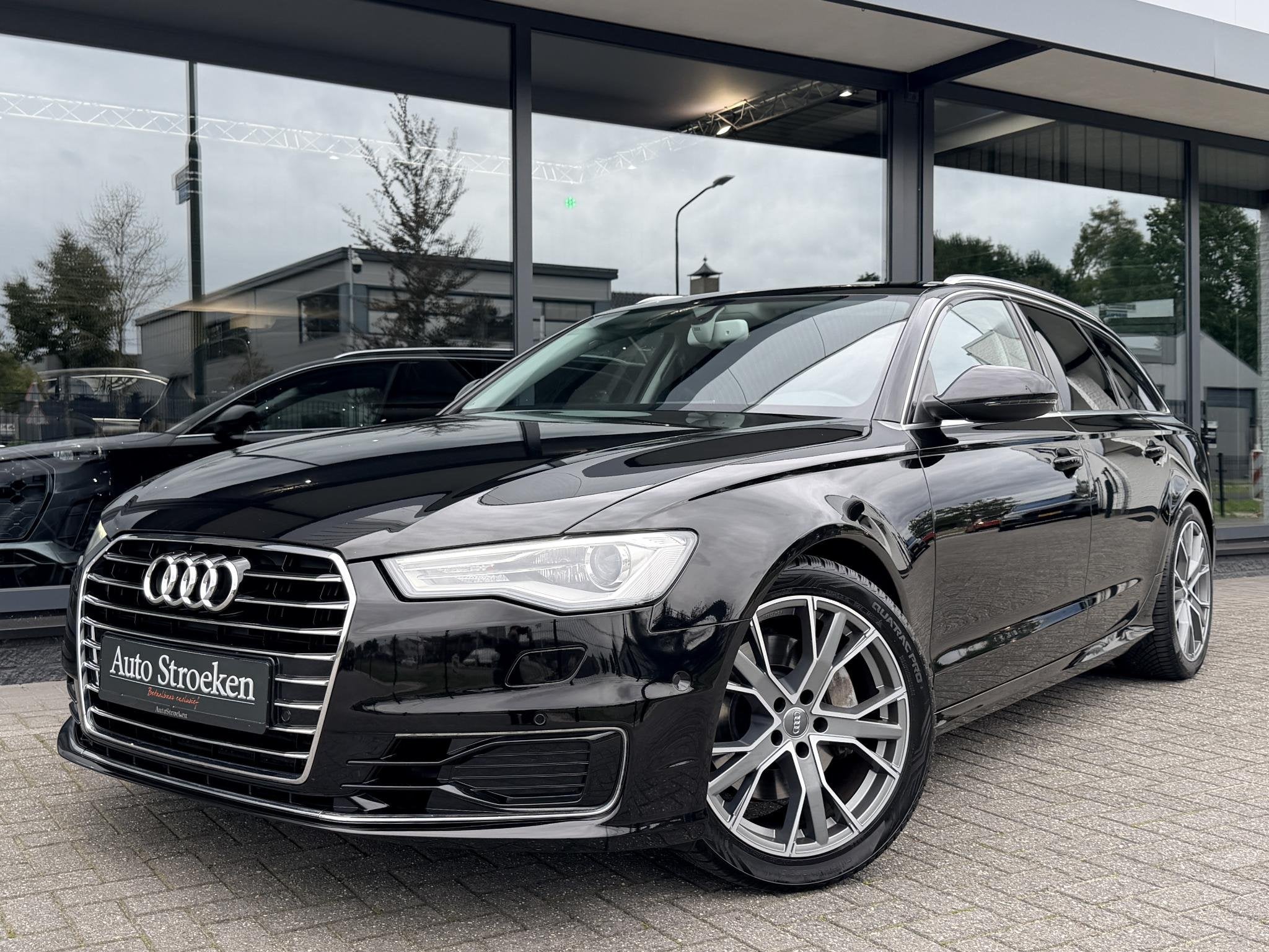 Audi A6 Avant 2.0 TFSI 252pk Facelift model / Nette auto, Auto's, Gebruikt, Euro 6, Zwart, 5 stoelen