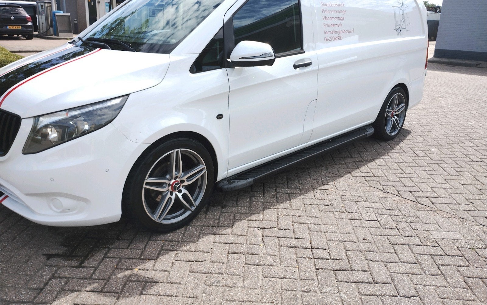 Origineel Mercedes AMG 19" breedset Vito V Hankook banden, Auto-onderdelen, Banden en Velgen, 255 mm, Banden en Velgen, Zomerbanden