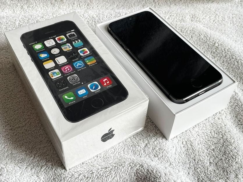 Apple iPhone 5s A7 IOS12.5.8 16GB space grey, Telecommunicatie, Mobiele telefoons | Apple iPhone, Gebruikt, 16 GB, Zonder abonnement