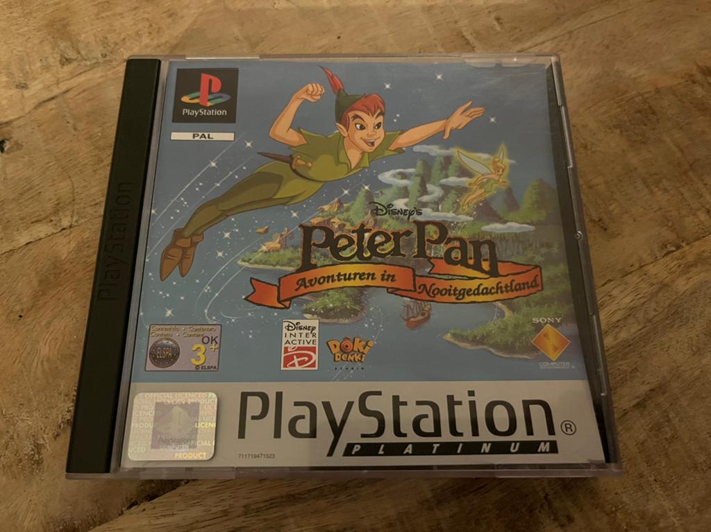 Disney's Peter Pan: Avonturen in Nooitgedachtland PS1, Spelcomputers en Games, Games | Sony PlayStation 1, Avontuur en Actie, O