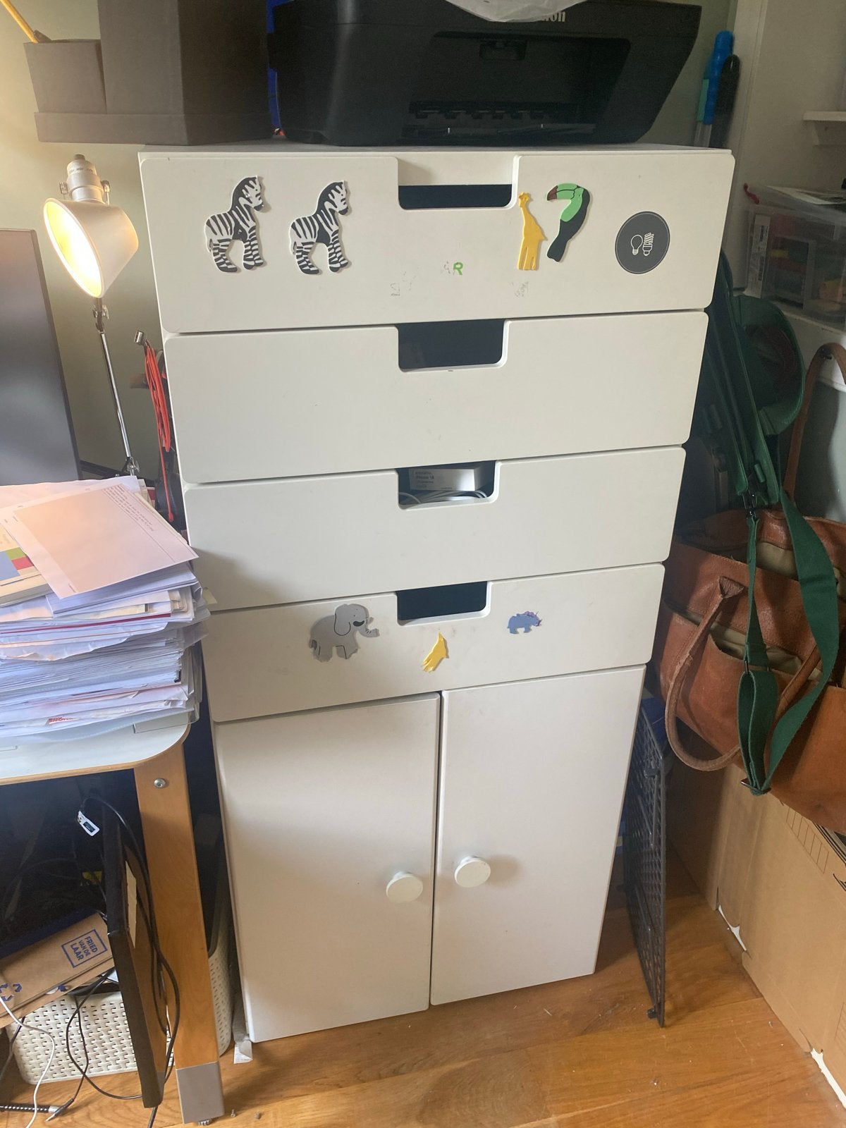 IKEA ladekast met kastje, vandaag weg met korting!, Huis en Inrichting, Ophalen, Gebruikt