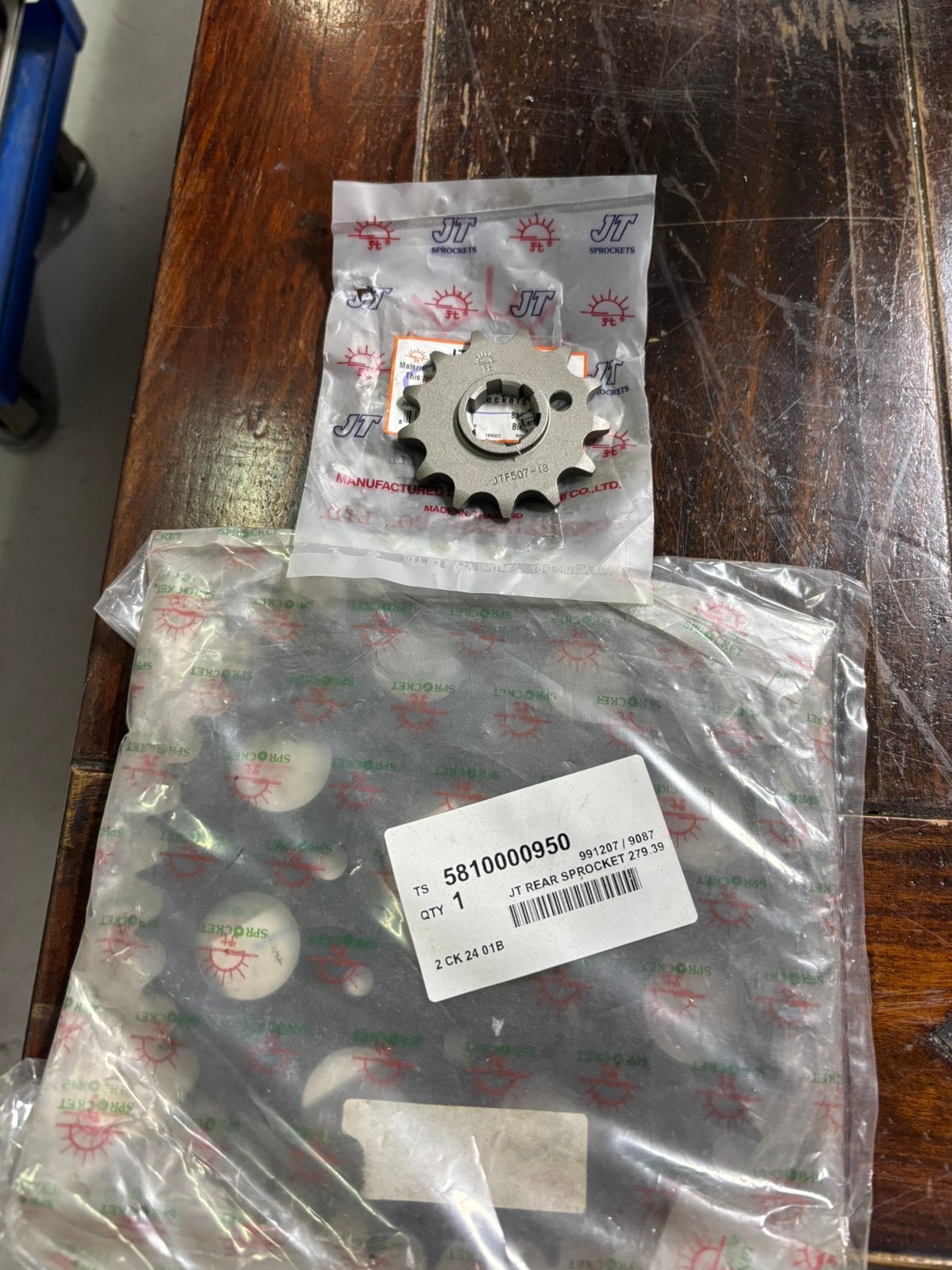 Honda MBX tandwielen 125, Ophalen, Nieuw