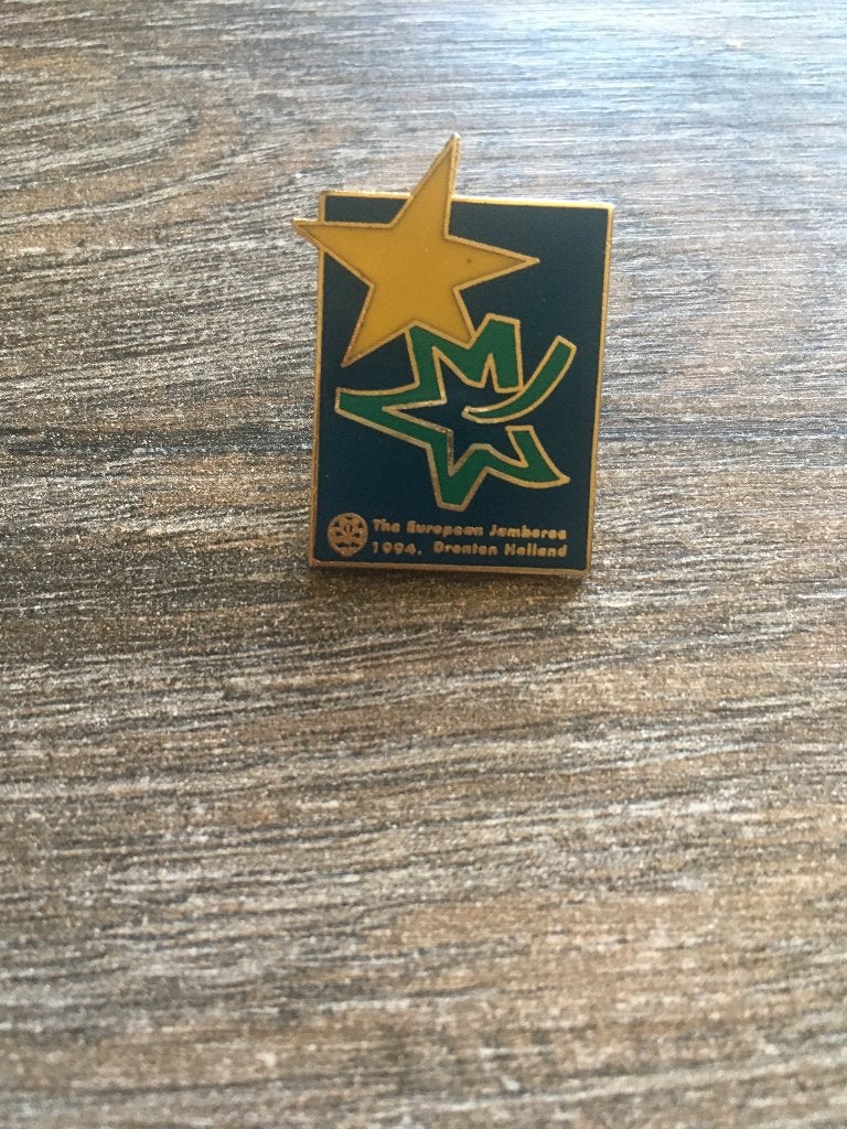 scouting pin jamboree 1994 nederland no1, Ophalen of Verzenden, Nieuw, Embleem, Speld of Insigne
