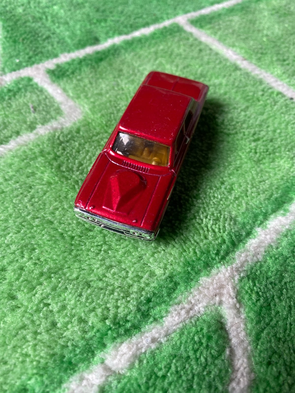 Hot Wheels '65 Mustang 2+2 Fastback Rood, Ophalen of Verzenden, Gebruikt