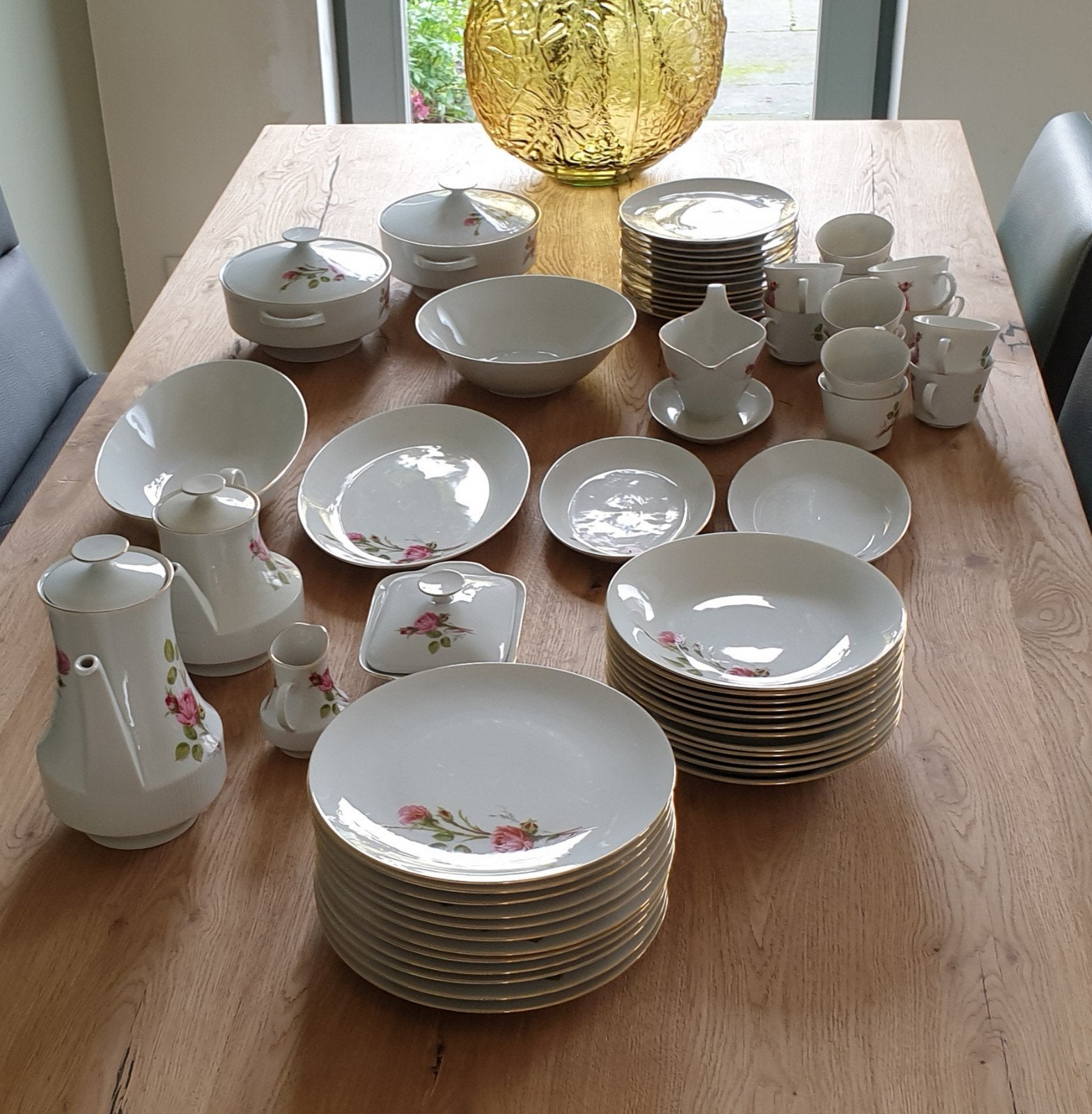 Winterling Marktleuthen Bavaria koffie/thee/diner servies, Ophalen, Gebruikt, Overige merken, Vintage