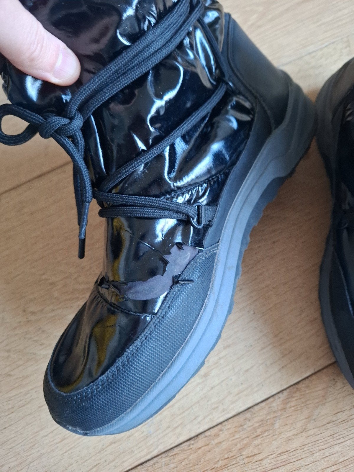 Zwarte waterdichte snowboots maat 39, Ophalen of Verzenden
