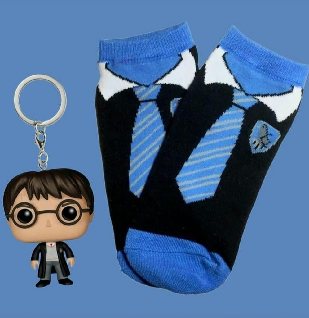 HARRY POTTER KORTE SOKKEN + SLEUTELHANGER HARRY POTTER, Ophalen of Verzenden, Nieuw