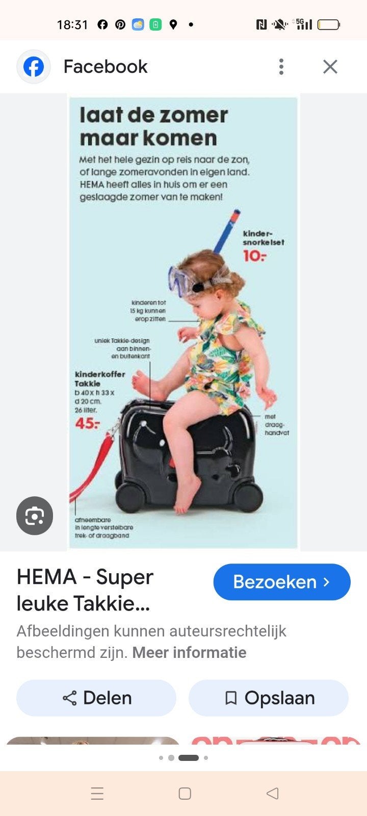 Gezocht.  Takkie Kinderkoffer - Ideaal voor kleine reizigers, Wieltjes, Gebruikt, Hard kunststof, Minder dan 50 cm