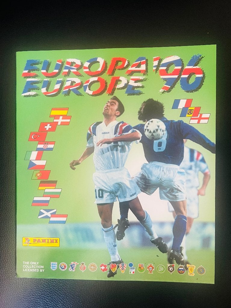 PANINI EURO'96 Leeg album, Ophalen of Verzenden, Nieuw, Buitenlandse clubs, Poster, Plaatje of Sticker