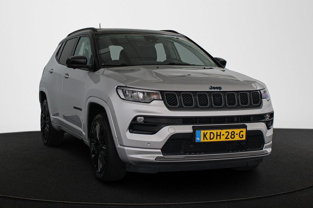 Jeep Compass 4xe 240 Plug-in Hybrid Electric S Panoramadak 3, Automaat, 4 cilinders, Bedrijf, Vierwielaandrijving