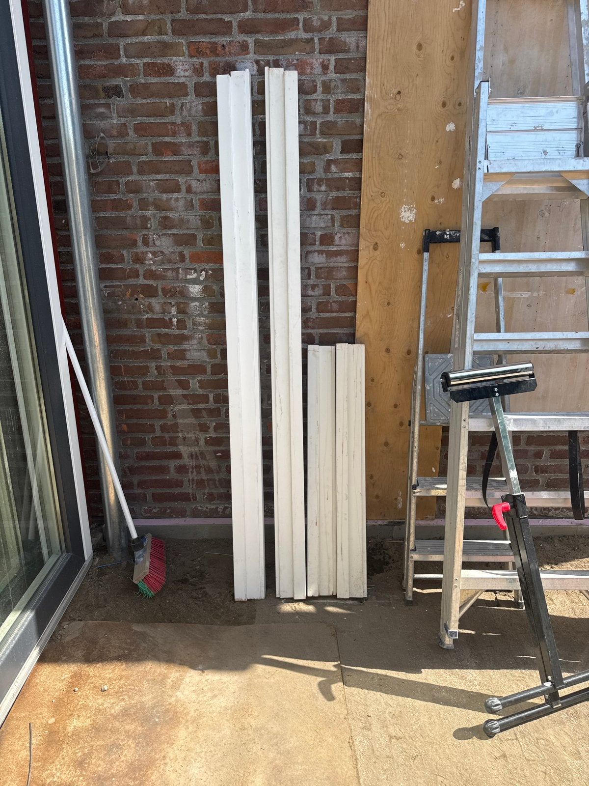 Maranti buitenkozijn, Ophalen, Hout, 225 cm of meer, Schuifpui