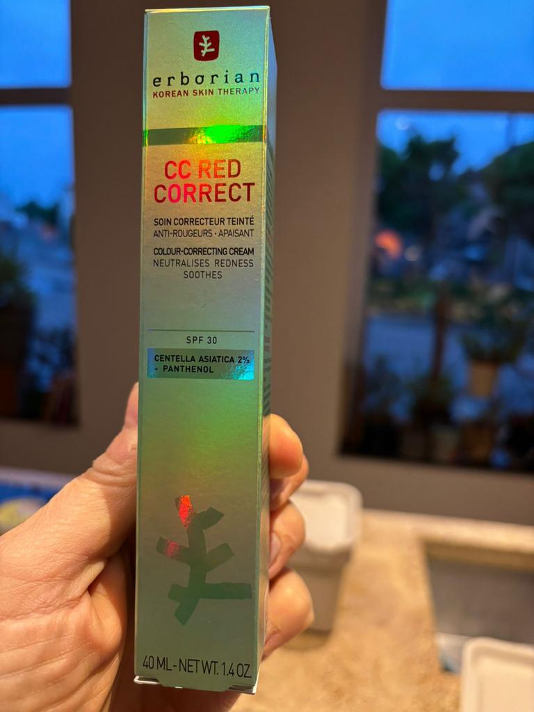 Erborian CC red correct, Overige kleuren, Gehele gezicht, Nieuw, Ophalen of Verzenden